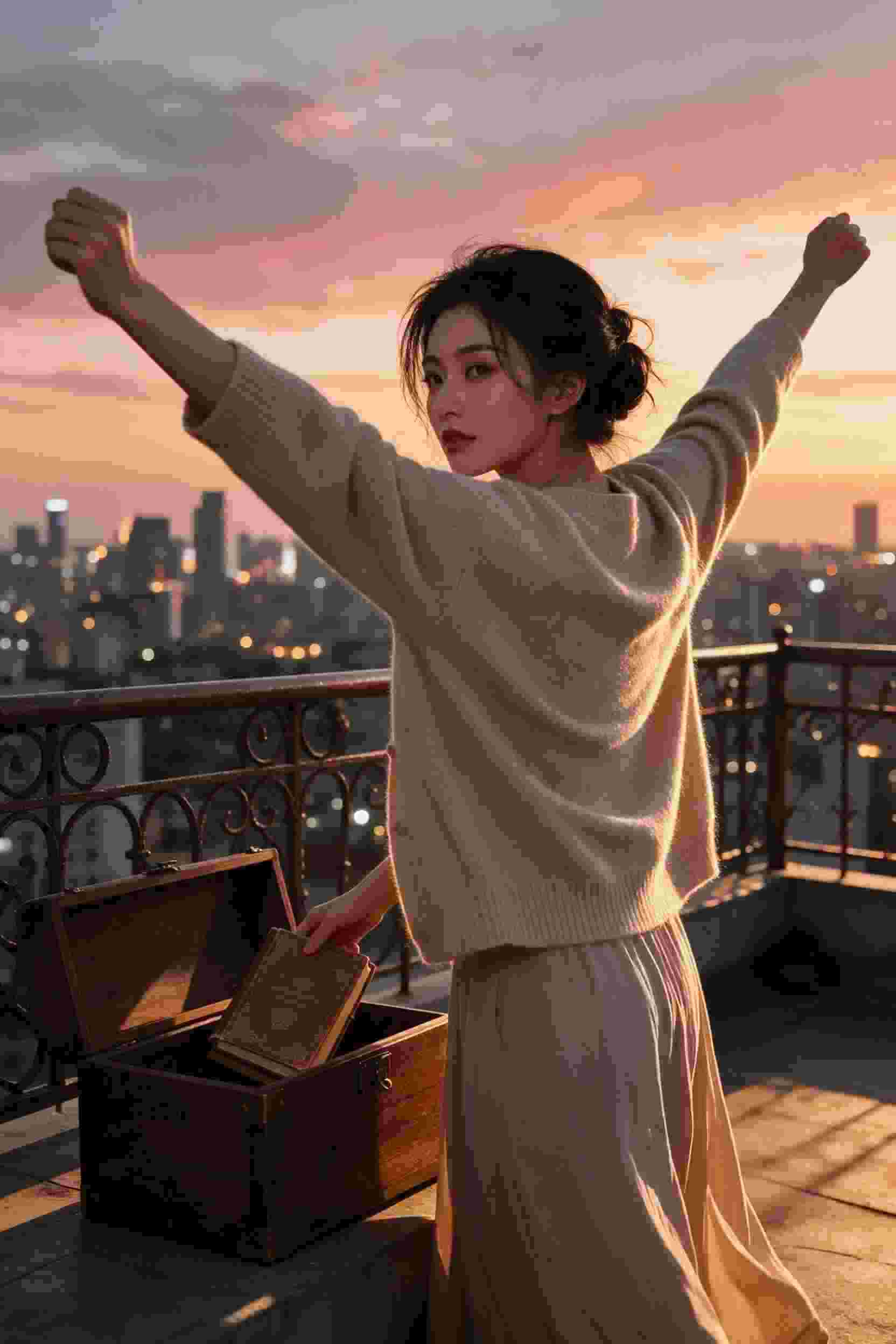 溪边的树